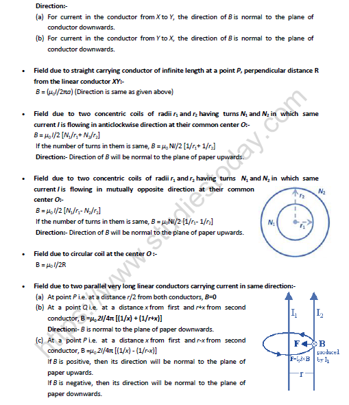 NEET Physics Effect Of Electric Current Revision Notes